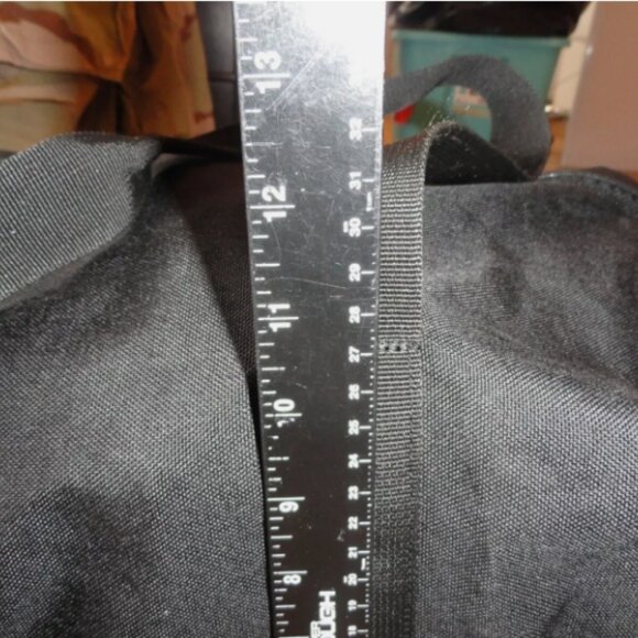 LARGE NIGHT OPS BLACK OPS MILITARY QUICK GRAB BLACK DUFFLE BAG USA MADE LD 4011 - Picture 5 of 11